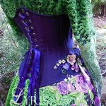 Poison dragon corset ball gown