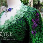 Poison dragon corset ball gown