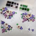 Beaded thermoplastic poison flowers