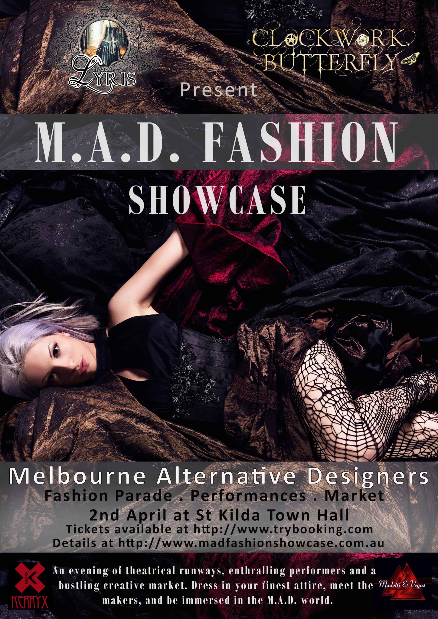 M.A.D. fashion showcase poster