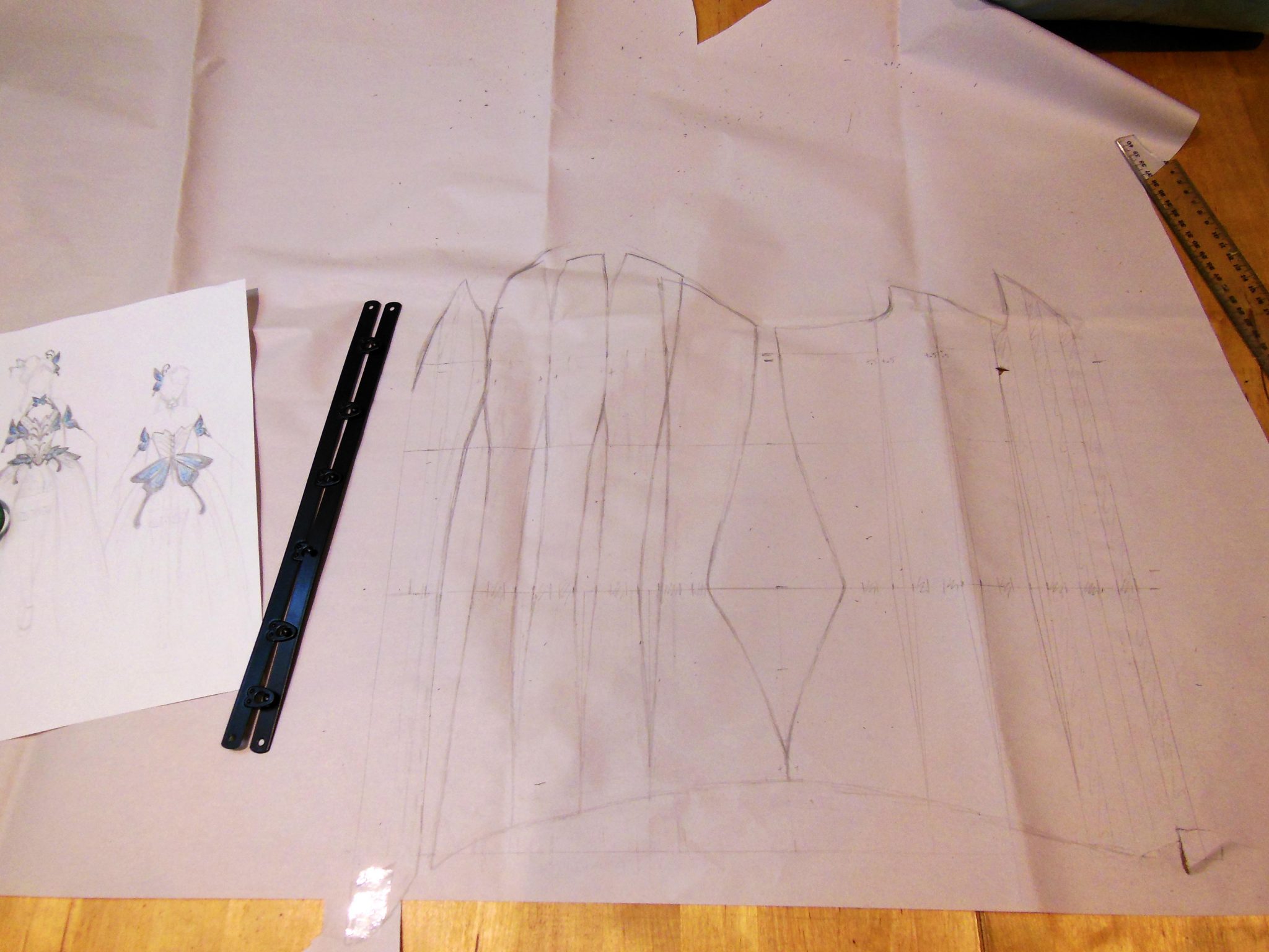 Drafting the pattern