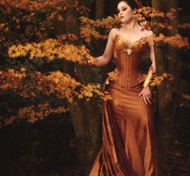 Autumn corset elven maid